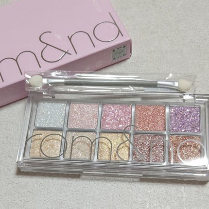 ベターザンパレット/rom&nd/アイシャドウパレットを使ったクチコミ(1枚目)