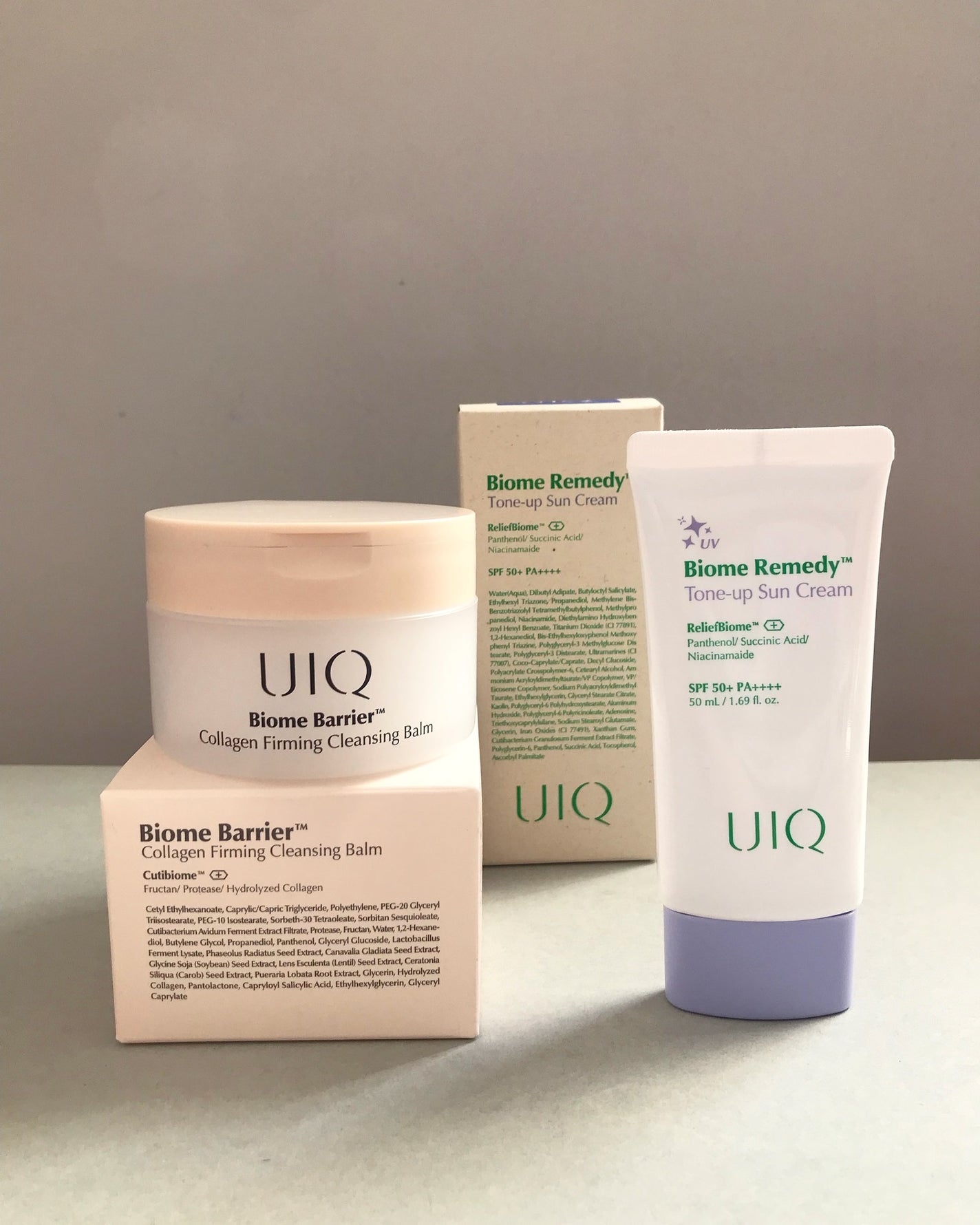 バイオームバリアコラーゲンファーミングクレンジングバーム/UIQ/クレンジングバームを使ったクチコミ(8枚目)