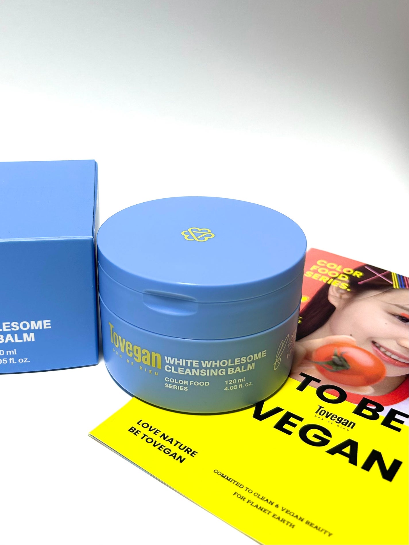 カラーフードシリーズホワイトホールサムクレンジングバーム/Tovegan/クレンジングバームを使ったクチコミ(4枚目)