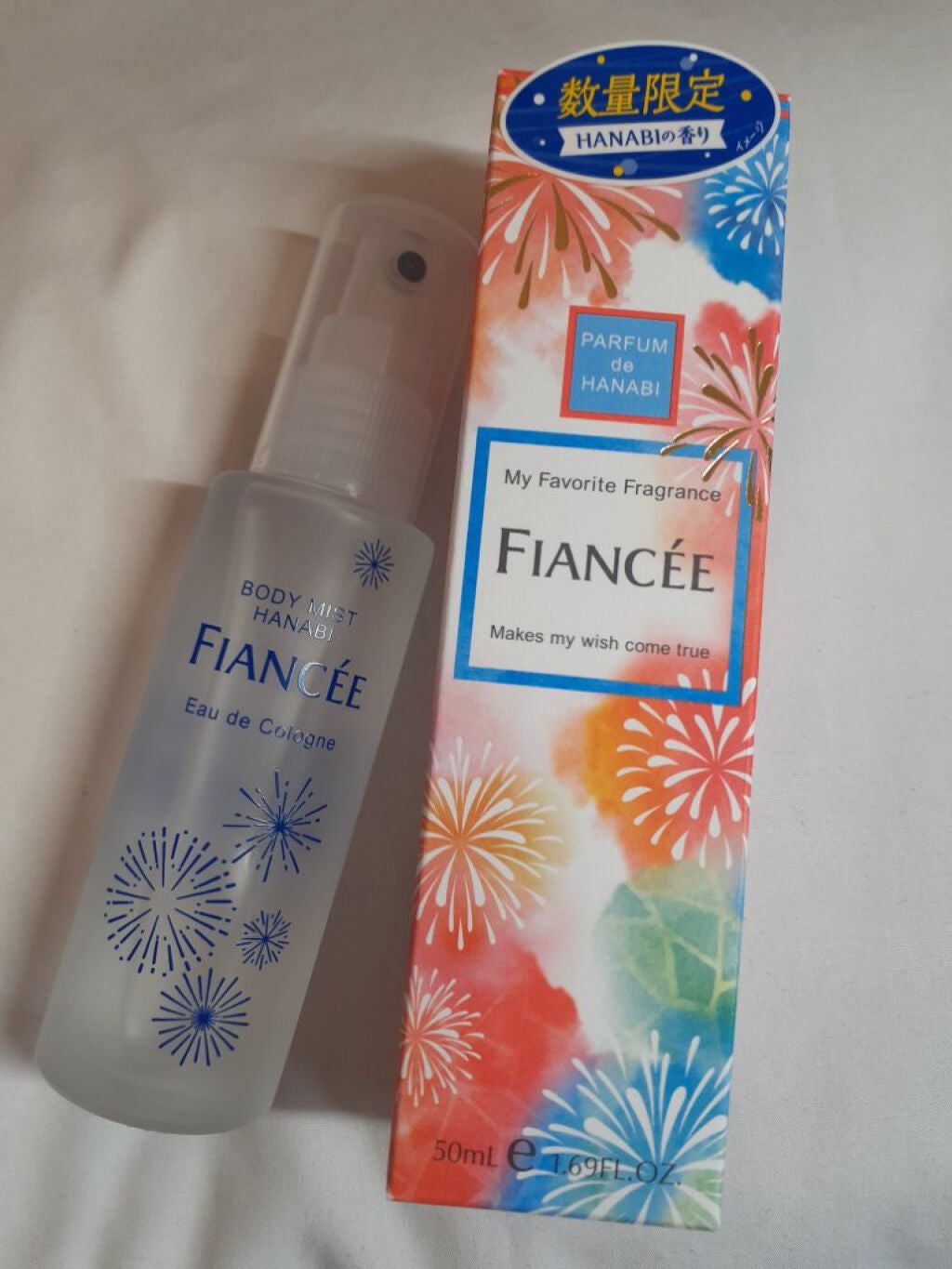 ボディミスト HANABI /フィアンセ/香水(レディース)を使ったクチコミ(2枚目)