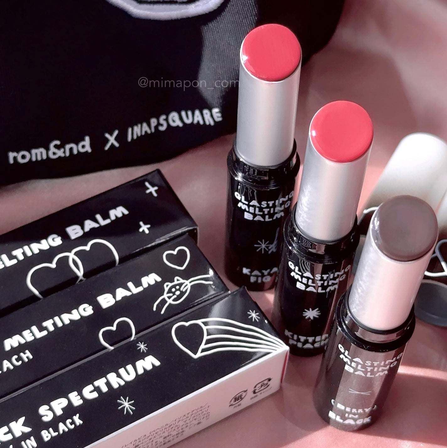 グラスティングメルティングバーム/rom&nd/リップバームを使ったクチコミ(3枚目)