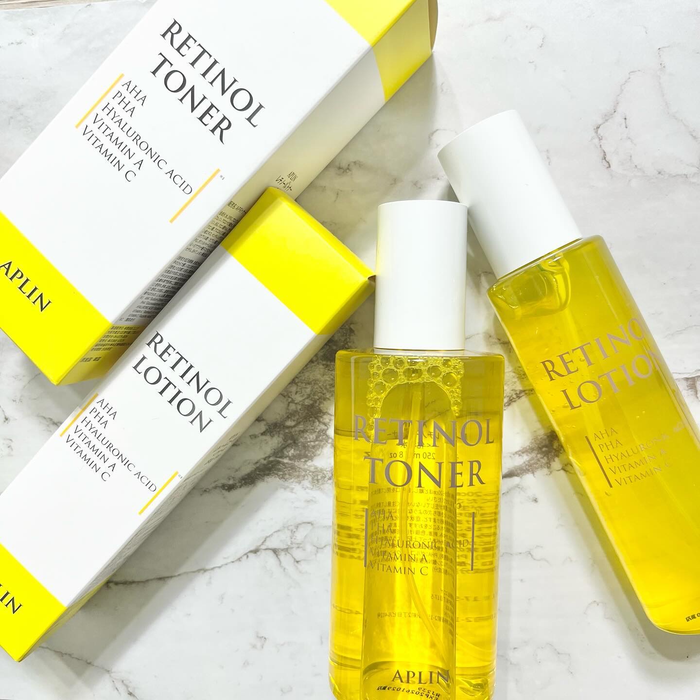 レチノールトナー/APLIN/ミスト状化粧水を使ったクチコミ（1枚目）