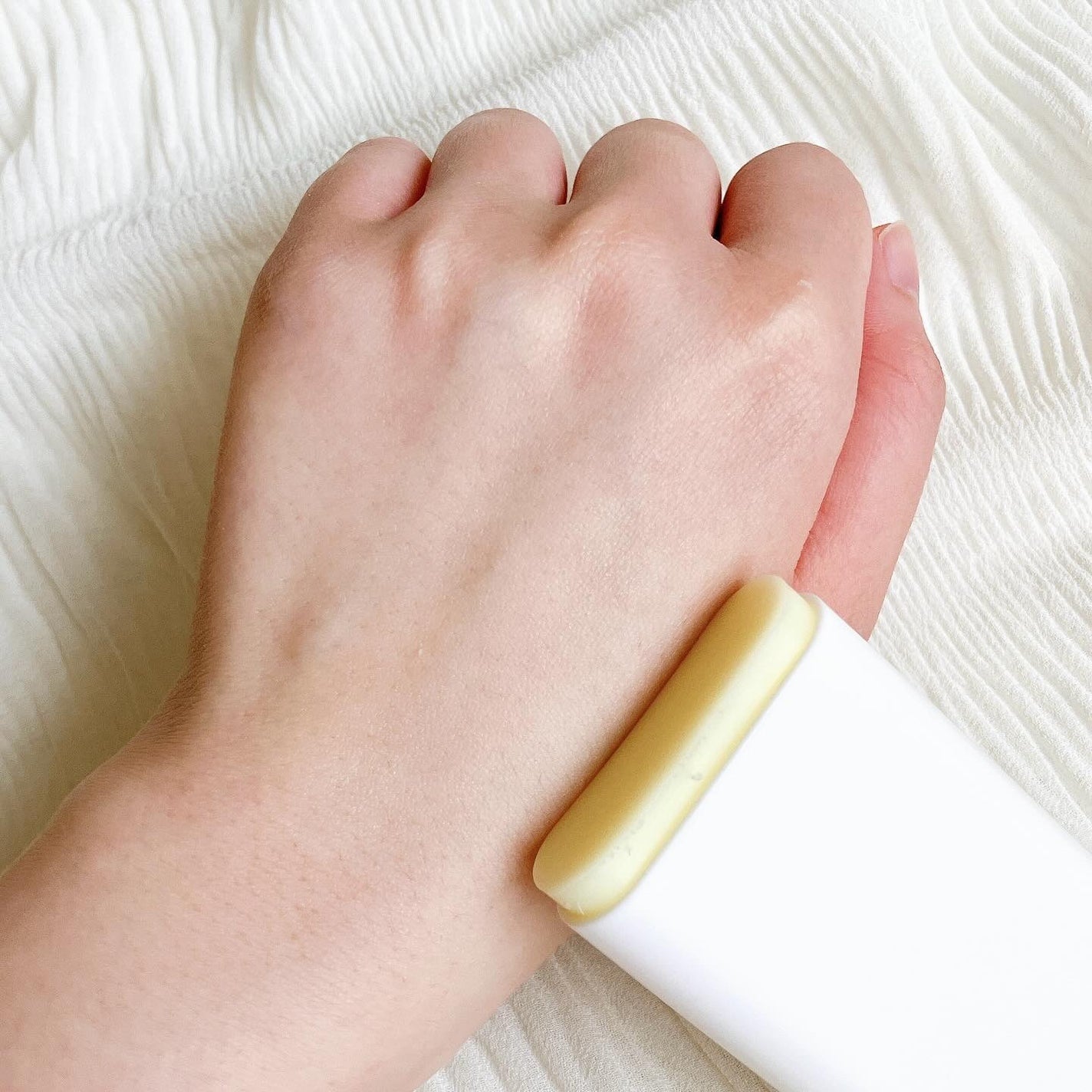 バイオームパーフェクトさらさらUVスティック/UIQ/日焼け止めスティックを使ったクチコミ(4枚目)