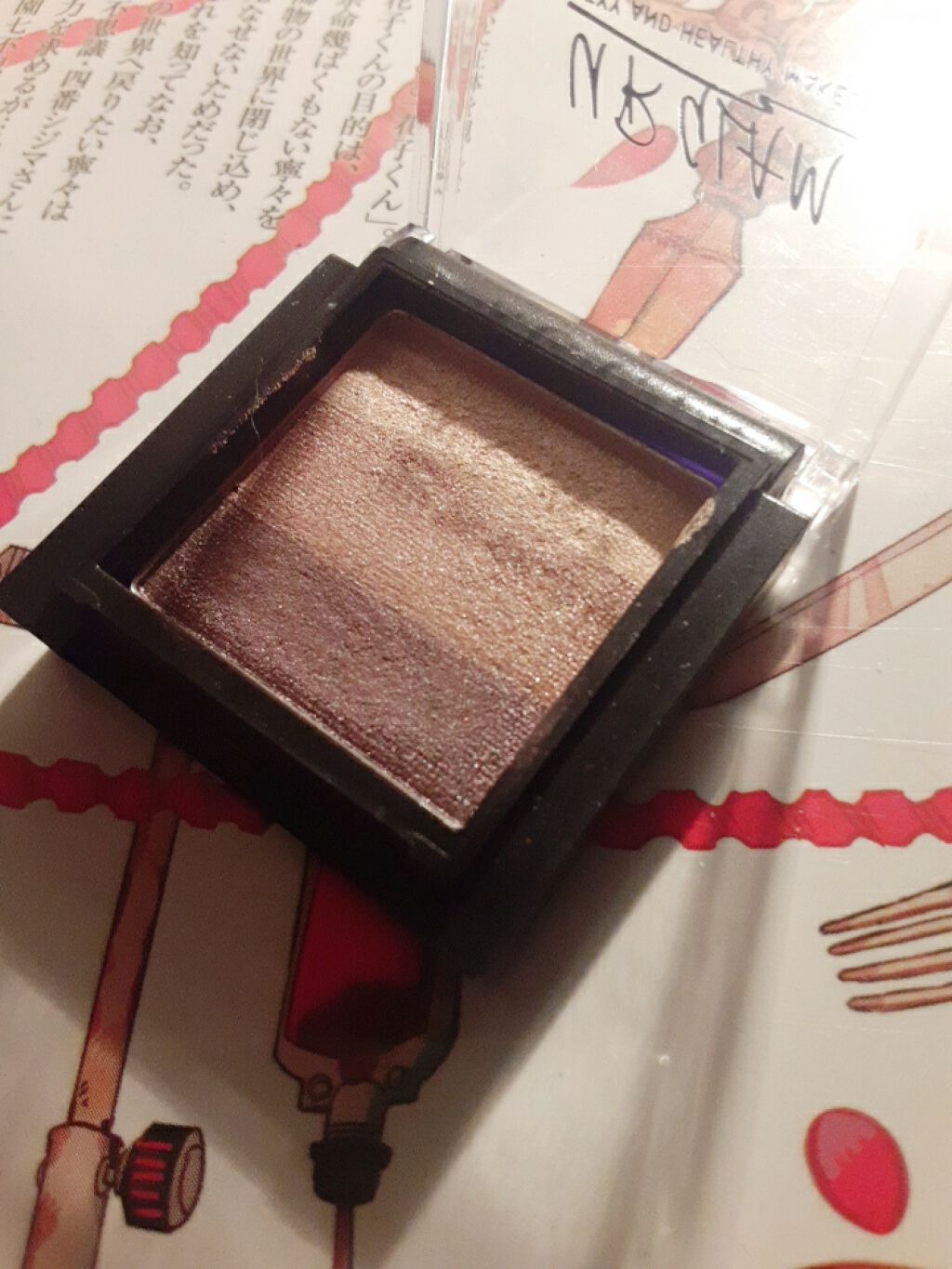 春姫 両面アイシャドウチップ/DAISO/メイクブラシを使ったクチコミ（3枚目）