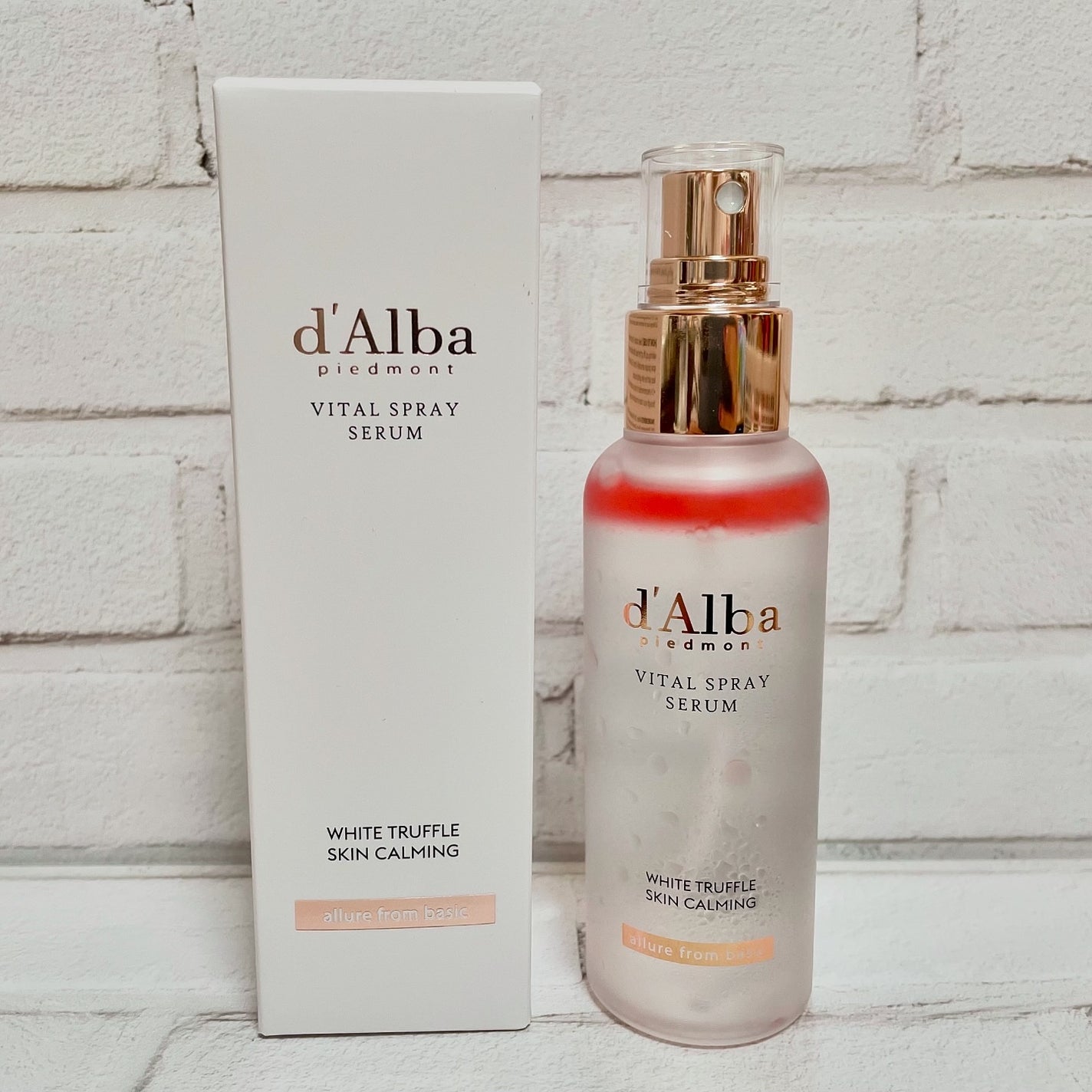 ダルバ ホワイトトリュフバイタルスプレーセラム/ダルバ/ミスト状化粧水を使ったクチコミ(1枚目)