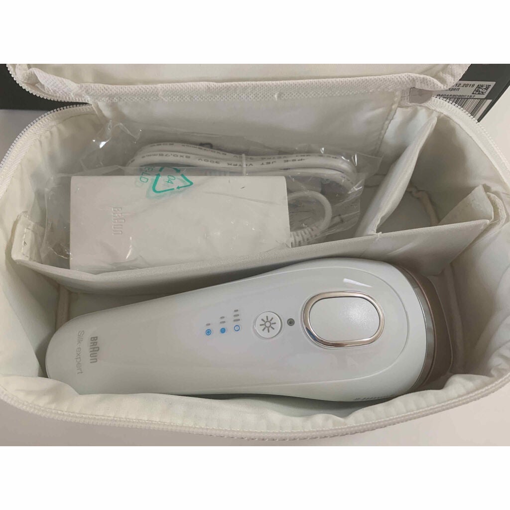 ブラウンシルクエキスパート (光美容器)/ブラウン/家庭用脱毛器を使ったクチコミ(2枚目)