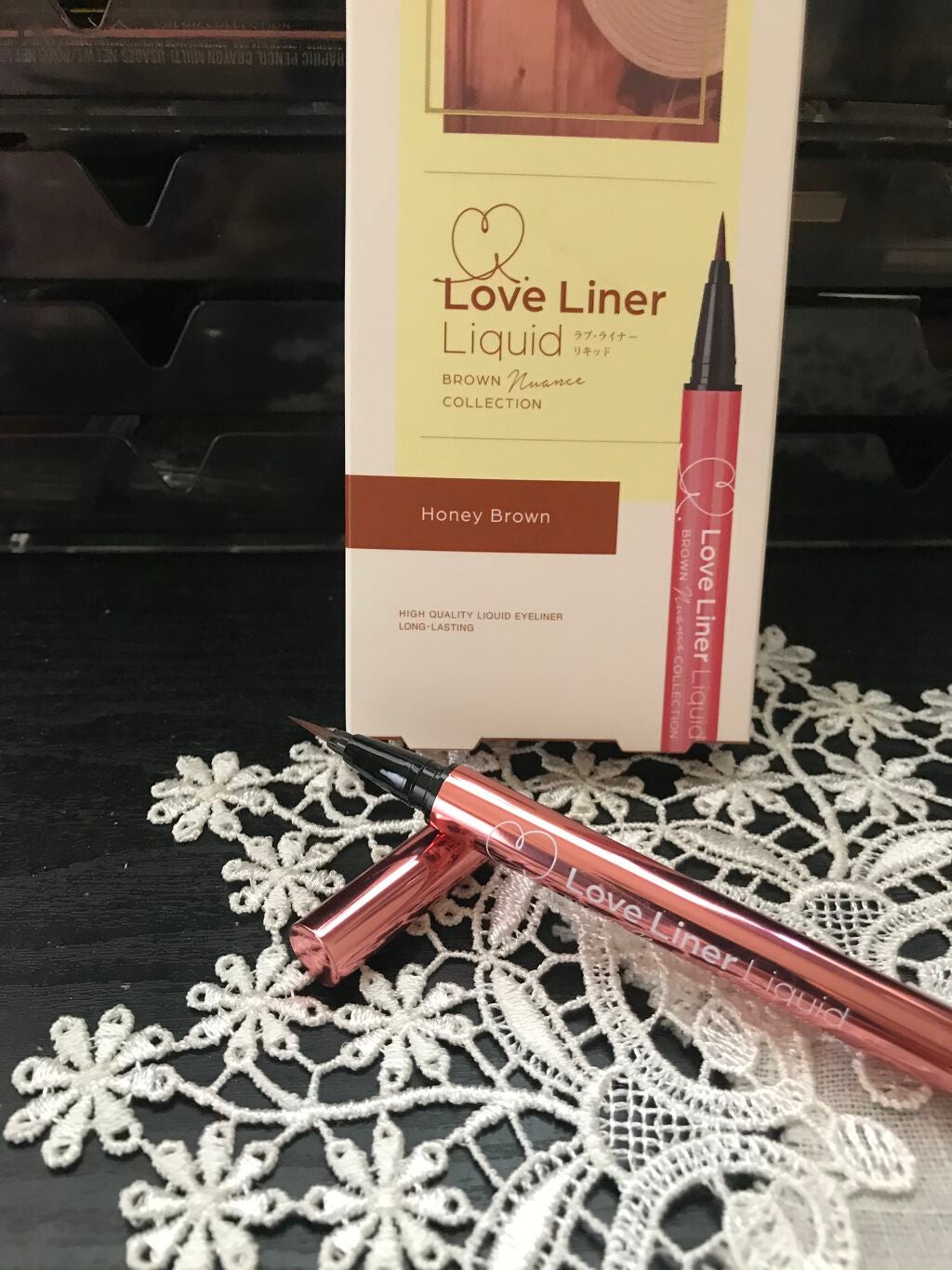 ラブ・ライナー リキッドアイライナー ブラウンニュアンスコレクション/ラブ・ライナー/リキッドアイライナーを使ったクチコミ(1枚目)