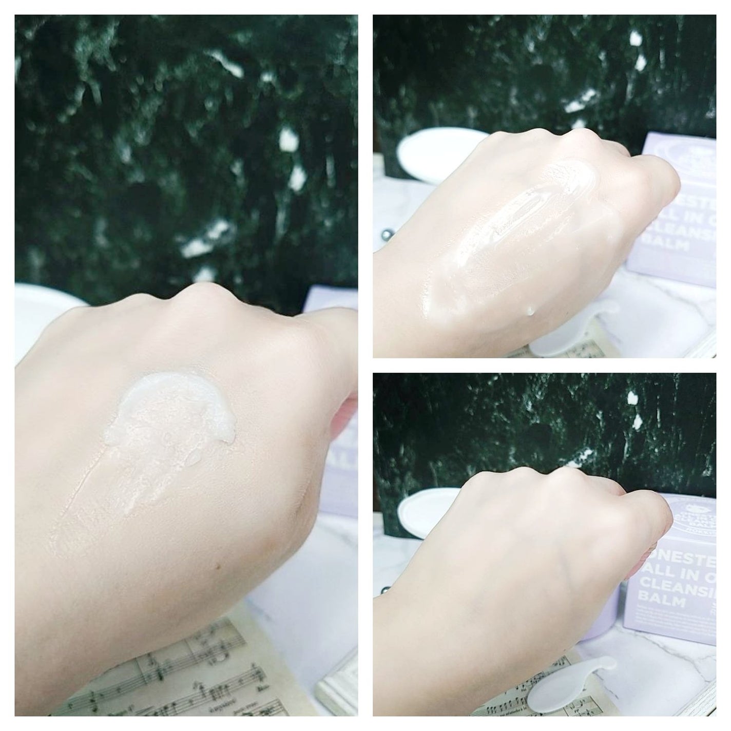 ワンステップオールインワンクレンジングバーム/Rokkiss/クレンジングバームを使ったクチコミ(3枚目)