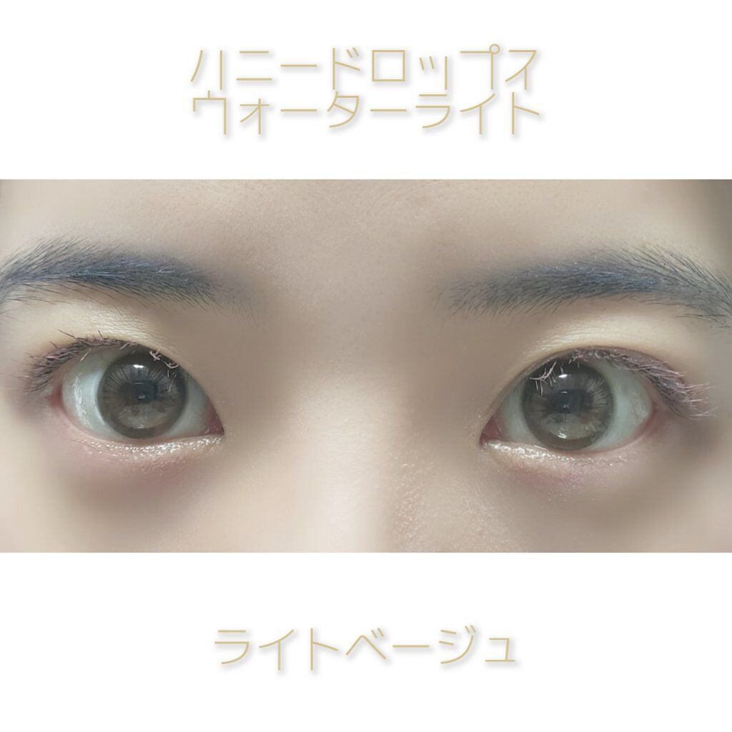HONEY DROPS Water Light 1day/HONEY DROPS/ワンデー(1DAY)カラコンを使ったクチコミ(3枚目)