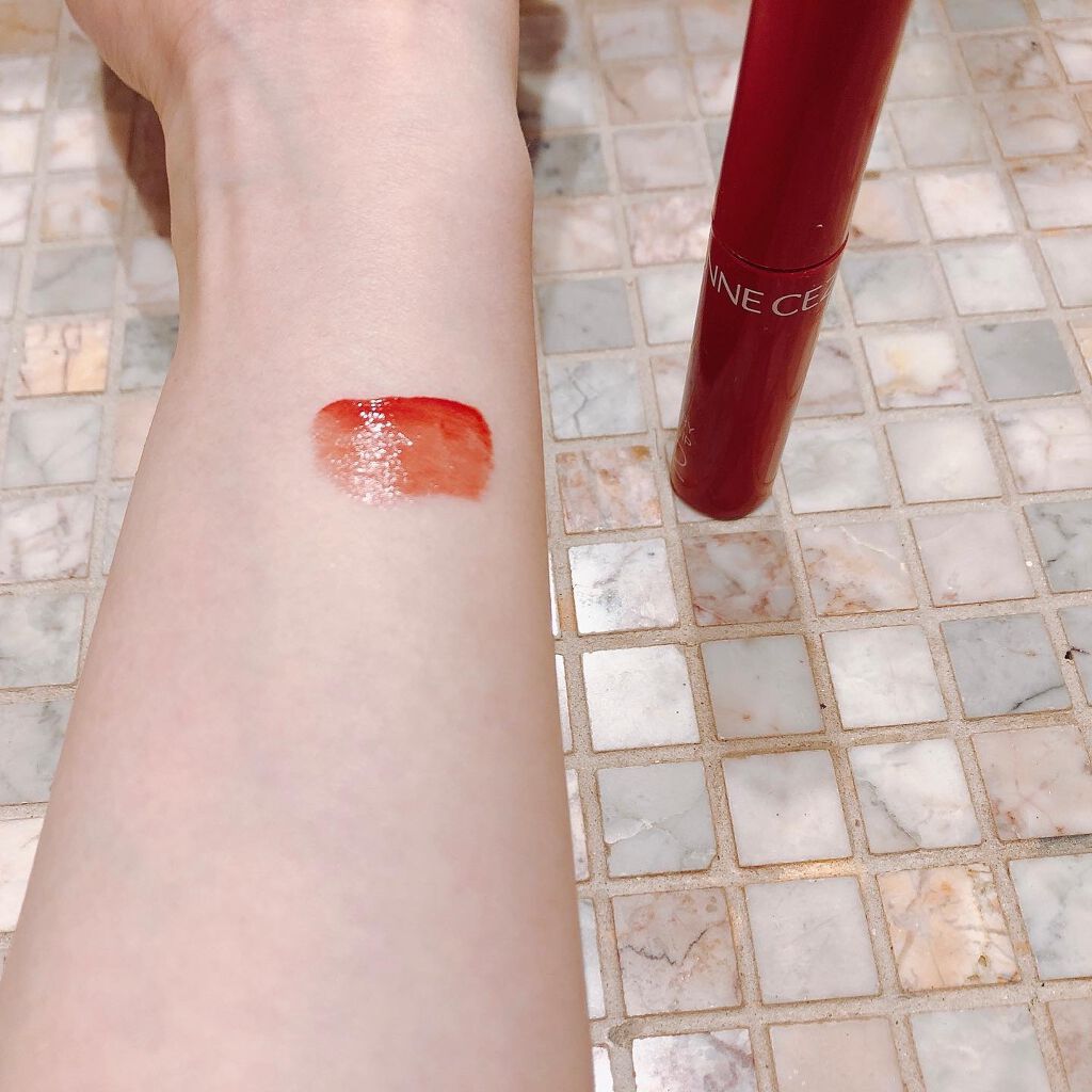 ウォータリーティントリップ/CEZANNE/リップティントを使ったクチコミ(3枚目)