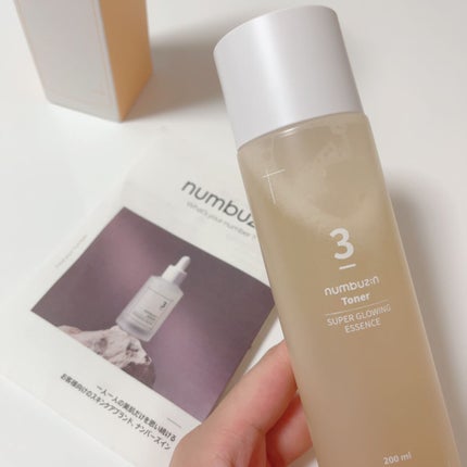 3番 うるツヤ発酵トナー/numbuzin/化粧水を使ったクチコミ(1枚目)