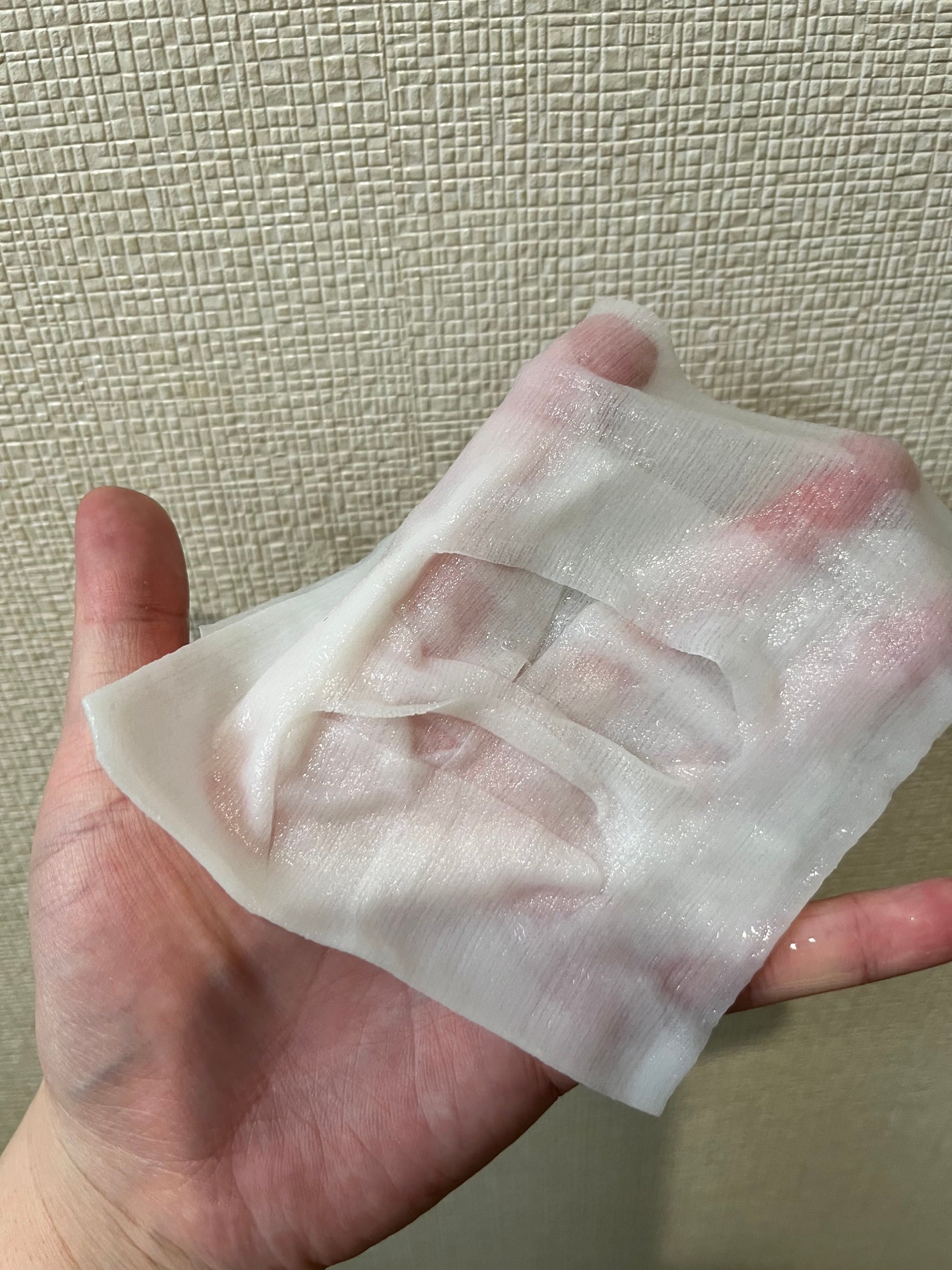 るしふぁー on LIPS 「「サナ なめらか本舗 モイストエッセンスマスクNC」常盤薬品工..」(3枚目)