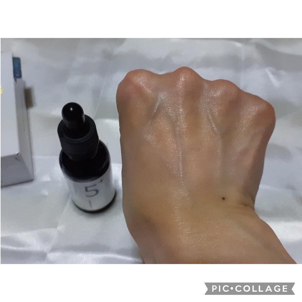 5番 白玉グルタチオンC美容液/numbuzin/美容液を使ったクチコミ(4枚目)