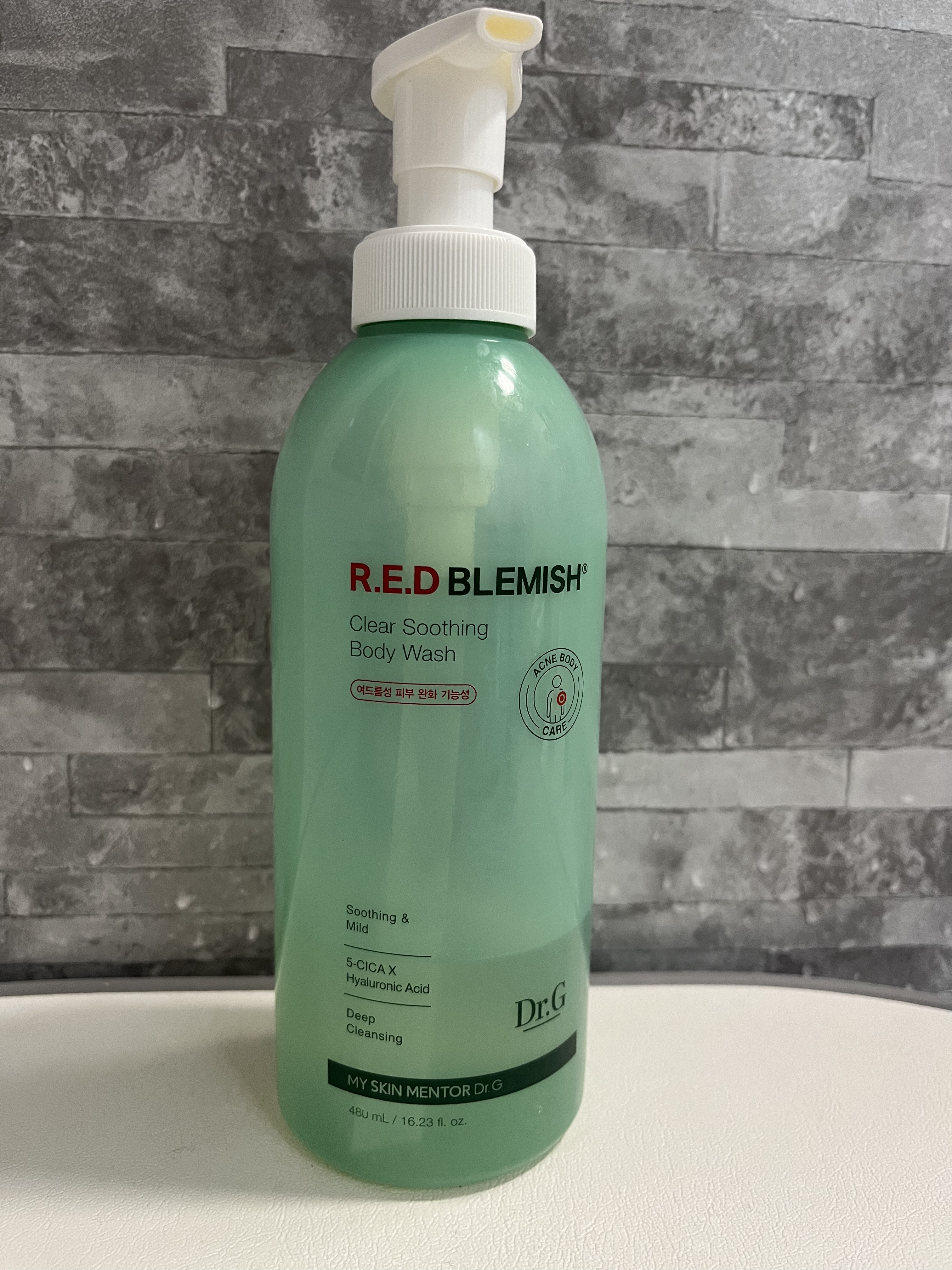 レッドブレミッシュスージングボディウォッシュ/Dr.G/ボディソープを使ったクチコミ（1枚目）