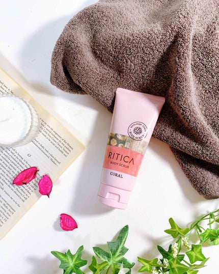 RITICA ボディフィットスクラブ コーラル/ロゼット/ボディスクラブを使ったクチコミ(4枚目)