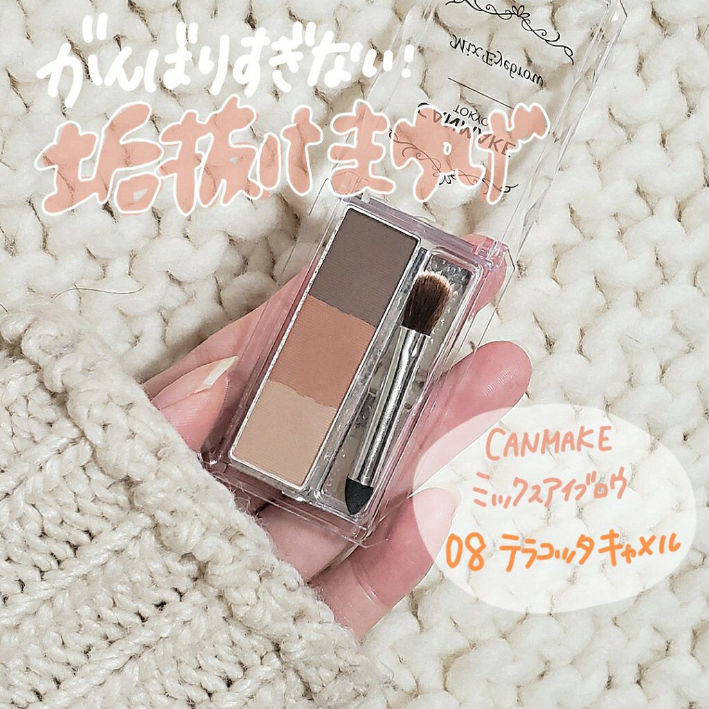 ミックスアイブロウ/キャンメイク/パウダーアイブロウを使ったクチコミ(1枚目)