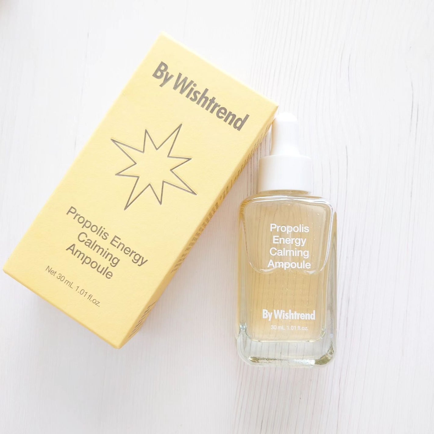 プロポリスエナジーカーミングアンプル/By Wishtrend/美容液を使ったクチコミ(5枚目)