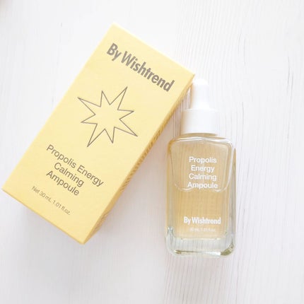 プロポリスエナジーカーミングアンプル/By Wishtrend/美容液を使ったクチコミ(5枚目)
