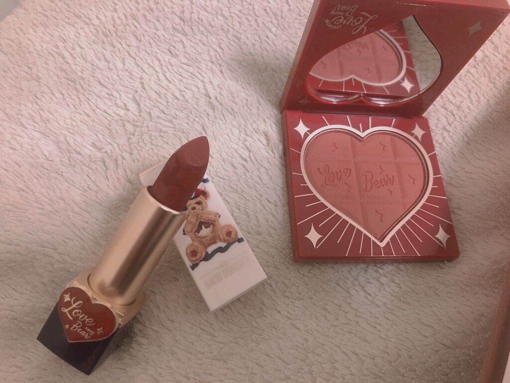 Love Bear ブラッシュ/FlowerKnows/パウダーチークを使ったクチコミ（2枚目）