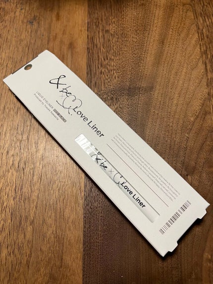 リキッドアイライナー/&be/リキッドアイライナーを使ったクチコミ(1枚目)