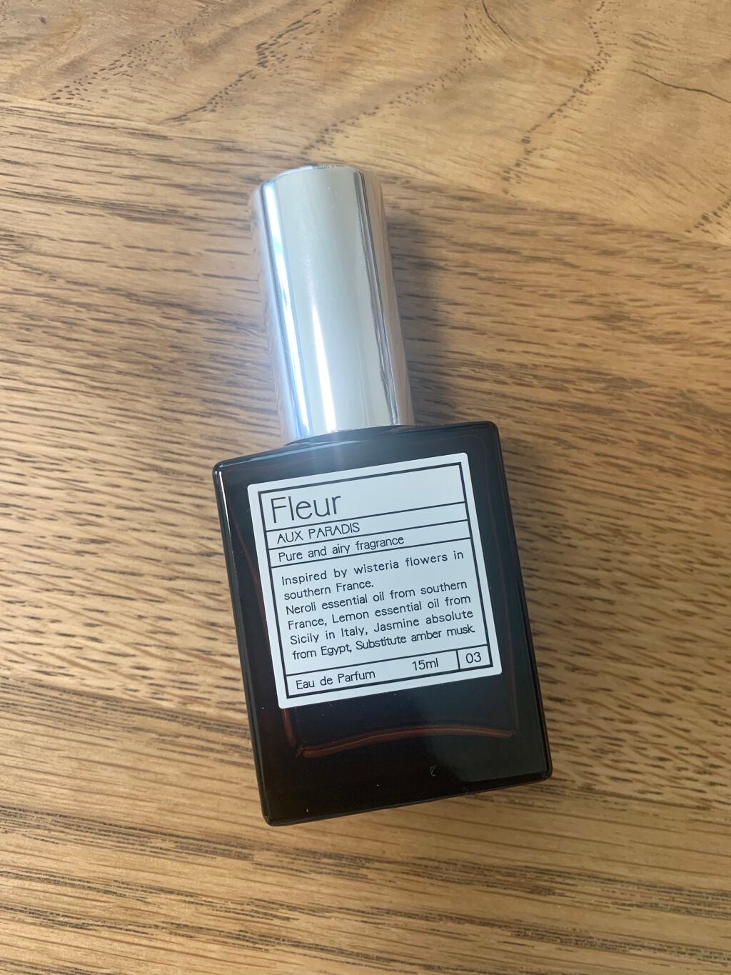オードパルファム #03 Fleur〔フルール〕/AUX PARADIS/香水(レディース)を使ったクチコミ(1枚目)