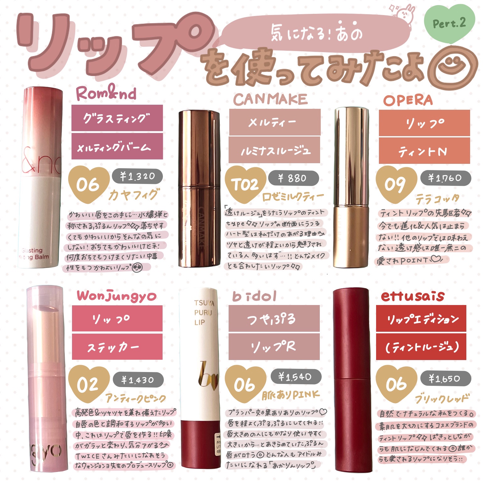 オペラ リップティント N/OPERA/リップティントを使ったクチコミ（1枚目）