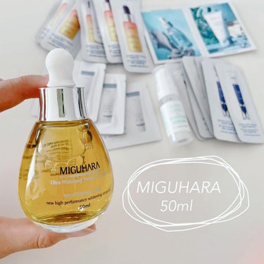 Ultra Whitening Perfect Ampoule/MIGUHARA/美容液を使ったクチコミ（1枚目）