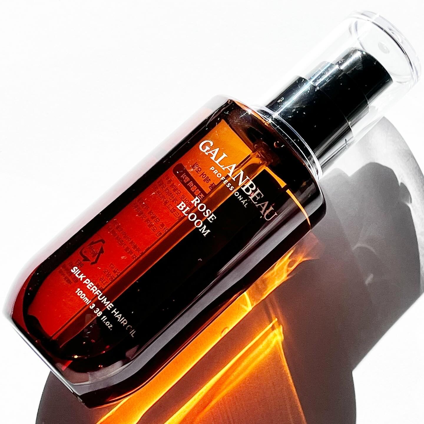 シルクパフュームヘアオイル（ローズブルーム）/ガランビュー/ヘアオイルを使ったクチコミ（1枚目）