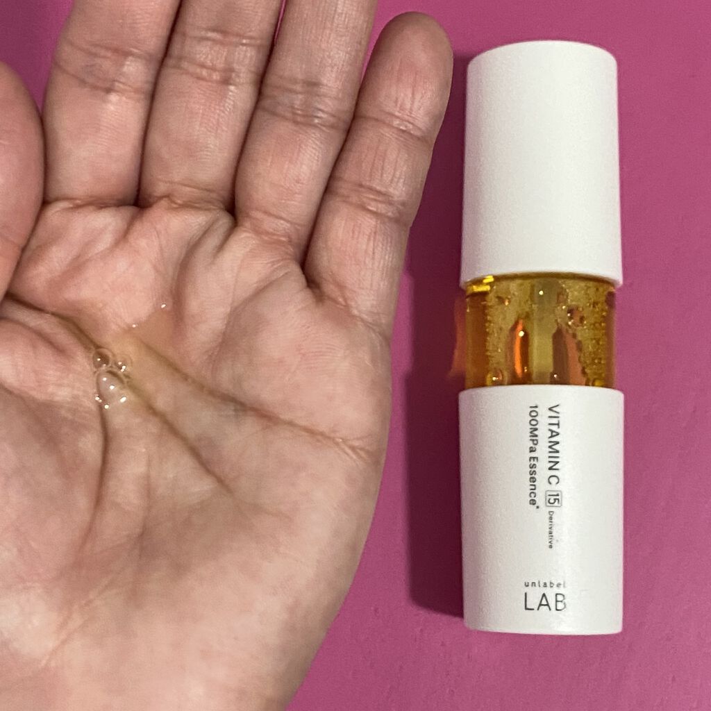 V エッセンス/unlabel/美容液を使ったクチコミ（3枚目）