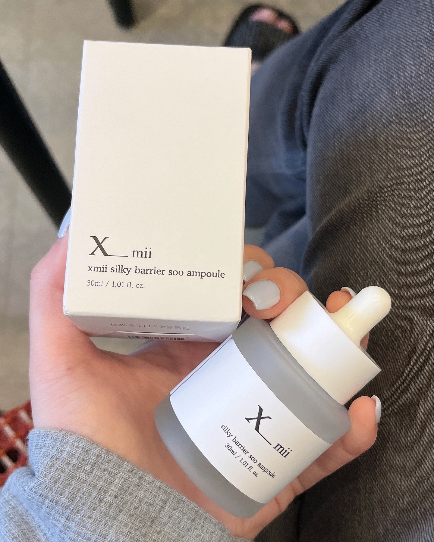 シルキーバリアスーアンプル/xmii/美容液を使ったクチコミ（2枚目）