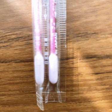 神軸 ピンク 綿棒/DAISO/その他化粧小物を使ったクチコミ（2枚目）