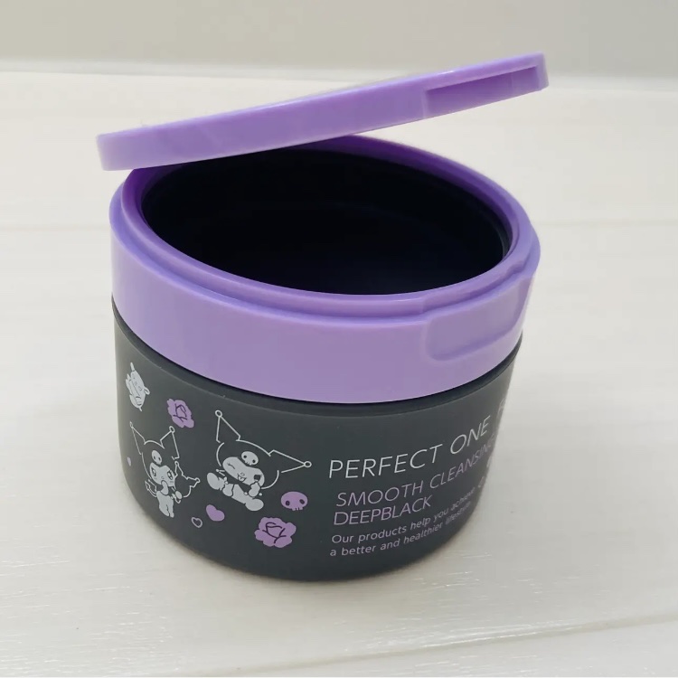 パーフェクトワンフォーカス スムースクレンジングバーム ディープブラック クロミ 限定デザイン（75g）/PERFECT ONE  FOCUS/クレンジングバームを使ったクチコミ（2枚目）