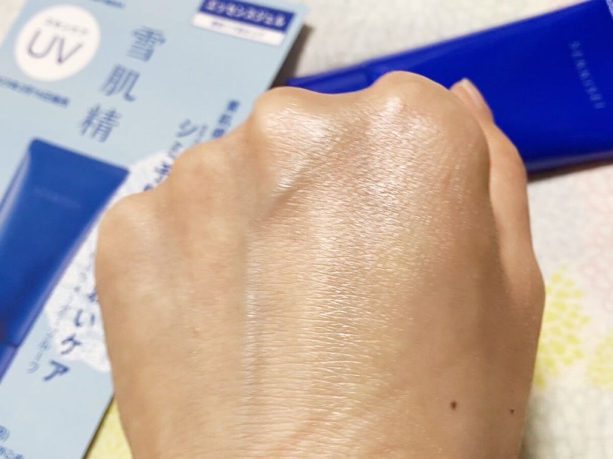 クリアウェルネス UVエッセンスジェル/雪肌精/日焼け止めジェルを使ったクチコミ(9枚目)