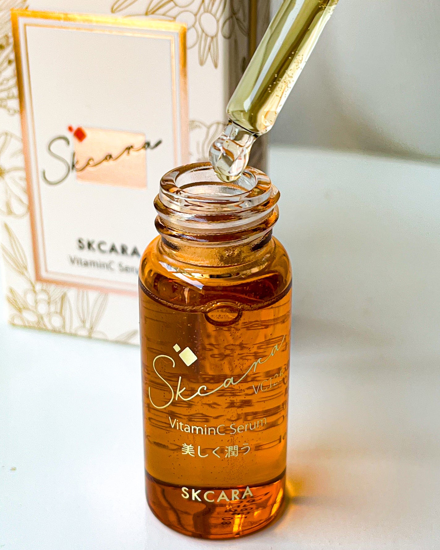 ビタミンCセラム/SKCARA/美容液を使ったクチコミ(2枚目)