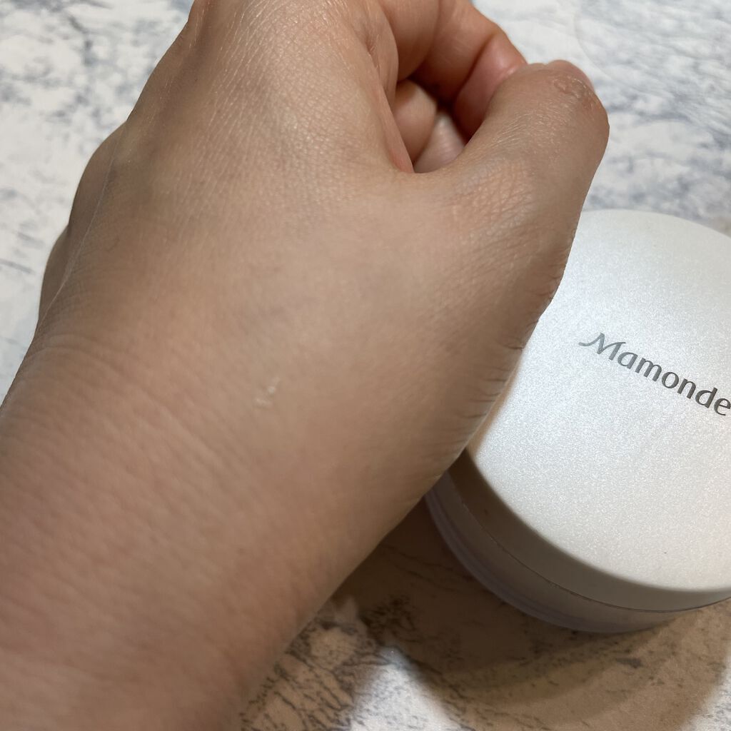 コットンヴェールパウダー /Mamonde/ルースパウダーを使ったクチコミ（3枚目）