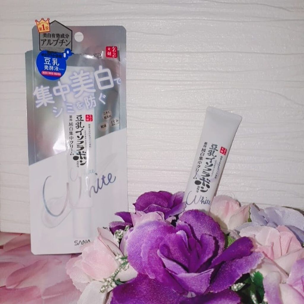 薬用美白スポッツクリーム/なめらか本舗/化粧下地を使ったクチコミ(1枚目)