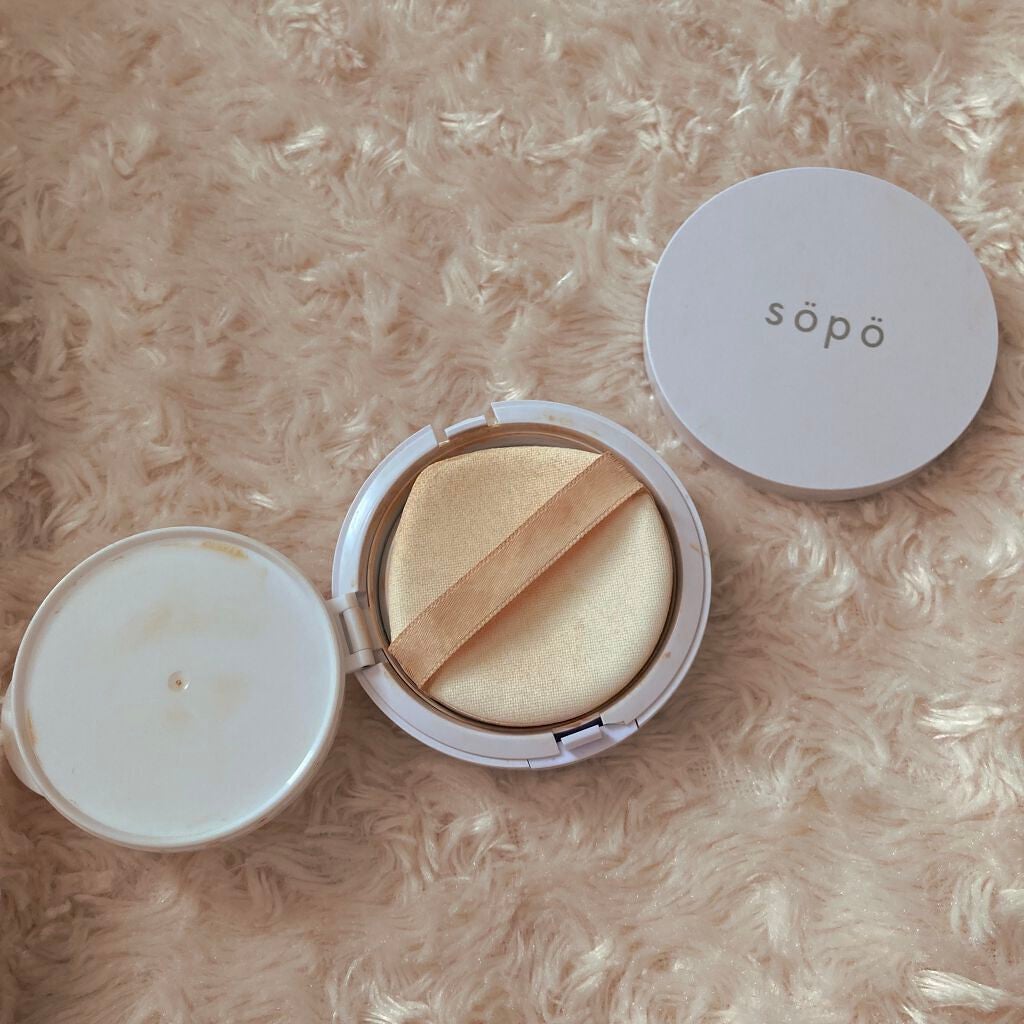 クッションファンデ/sopo/クッションファンデーションを使ったクチコミ(1枚目)