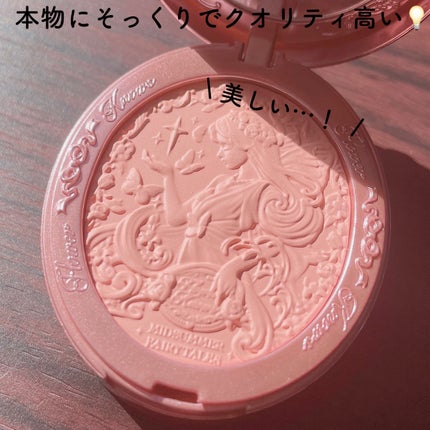 ミッドサマーフェアリーテイルズ コレクション ベルベットチークブラッシュ/FlowerKnows/パウダーチークを使ったクチコミ(3枚目)