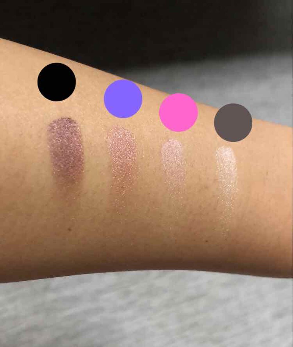 シルキースフレアイズ/キャンメイク/アイシャドウパレットを使ったクチコミ(3枚目)