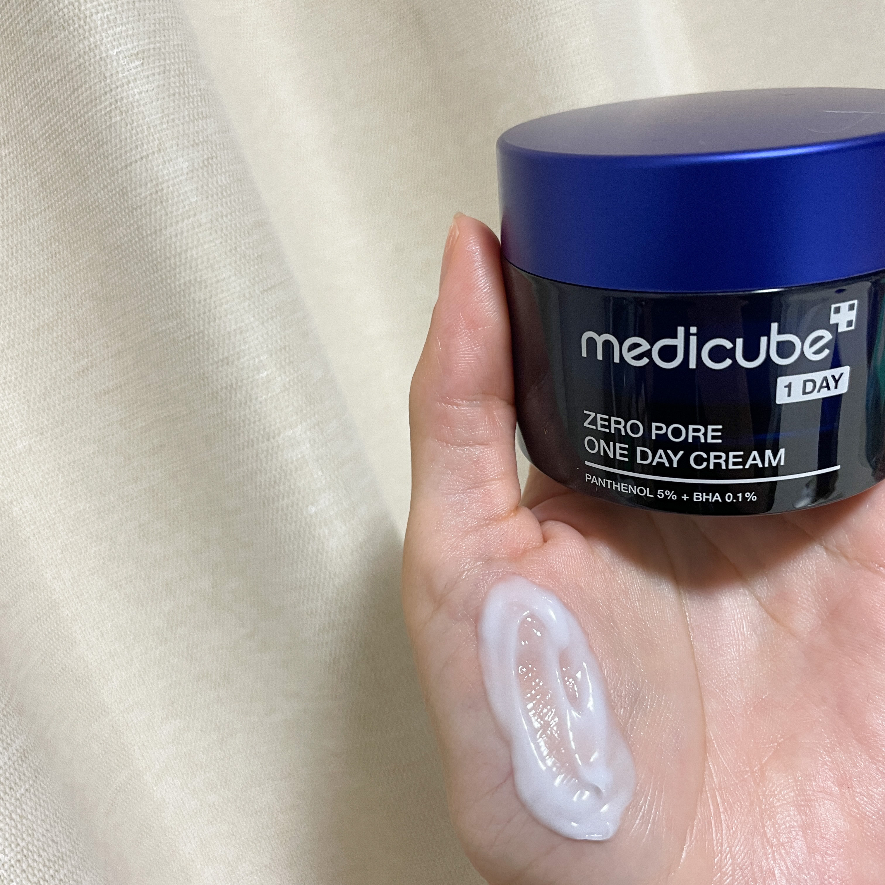 MEDICUBE ゼロ毛穴1DAYクリームのクチコミ「medicube
ゼロポアクリーム

〜…〜…〜…〜…〜

MEDICUBEさまからいただきま.....」（2枚目）
