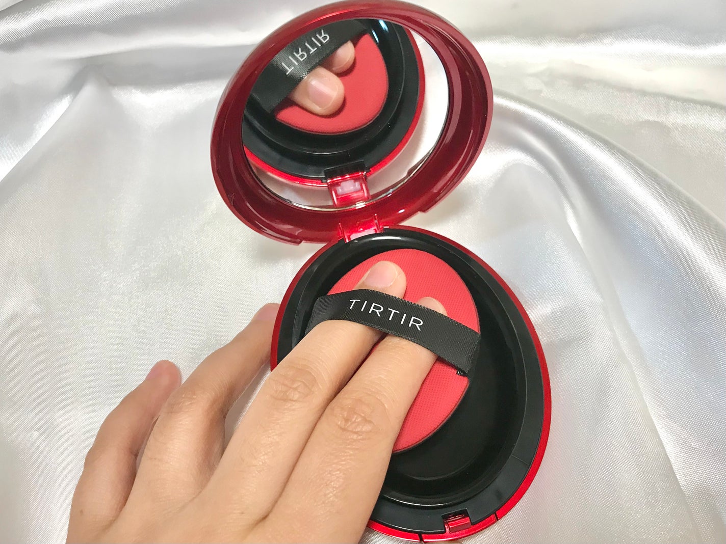 マスク フィット レッド クッション/TIRTIR(ティルティル)/クッションファンデーションを使ったクチコミ(3枚目)