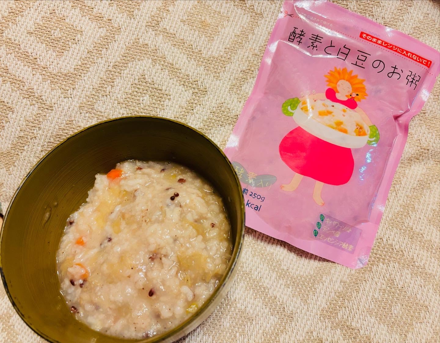 酵素入りお粥/エッセンシア/酵素食品を使ったクチコミ（1枚目）