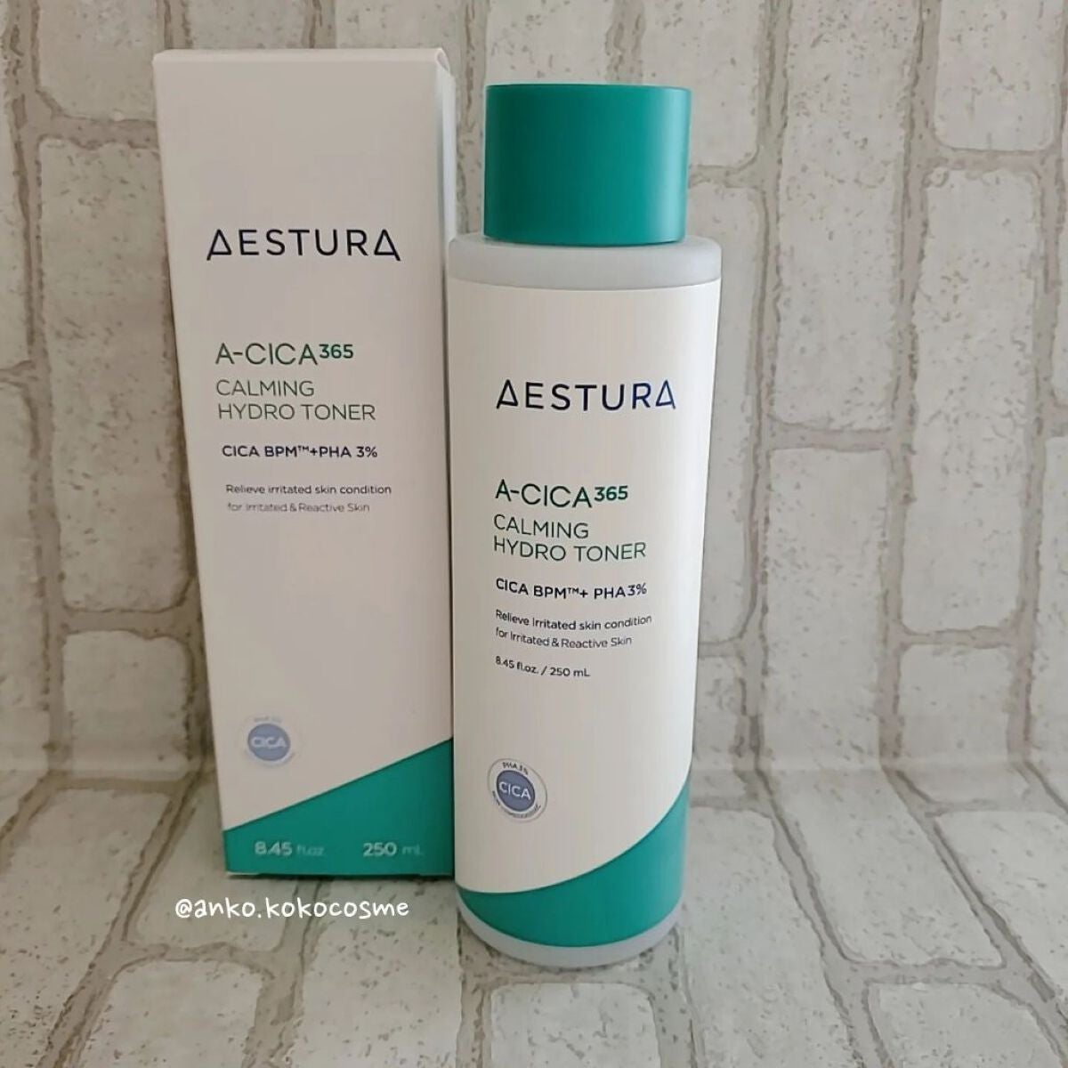 エイシカ365ソフトニングトナー/AESTURA/化粧水を使ったクチコミ(2枚目)