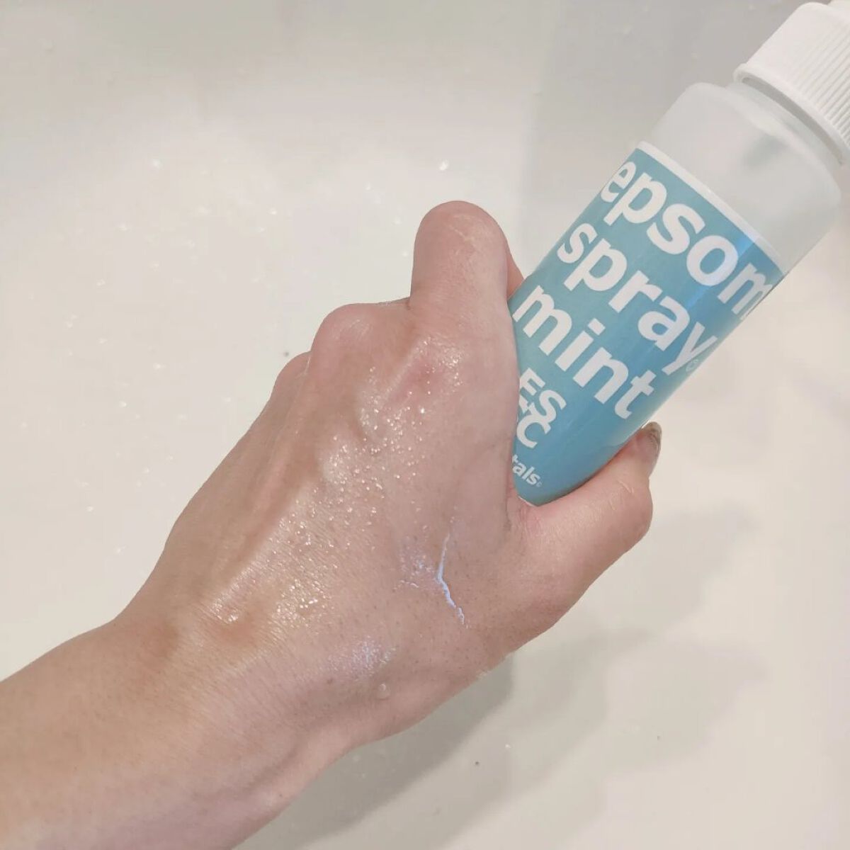 エプソムスプレーミント/sea crystals/ボディローションを使ったクチコミ（2枚目）