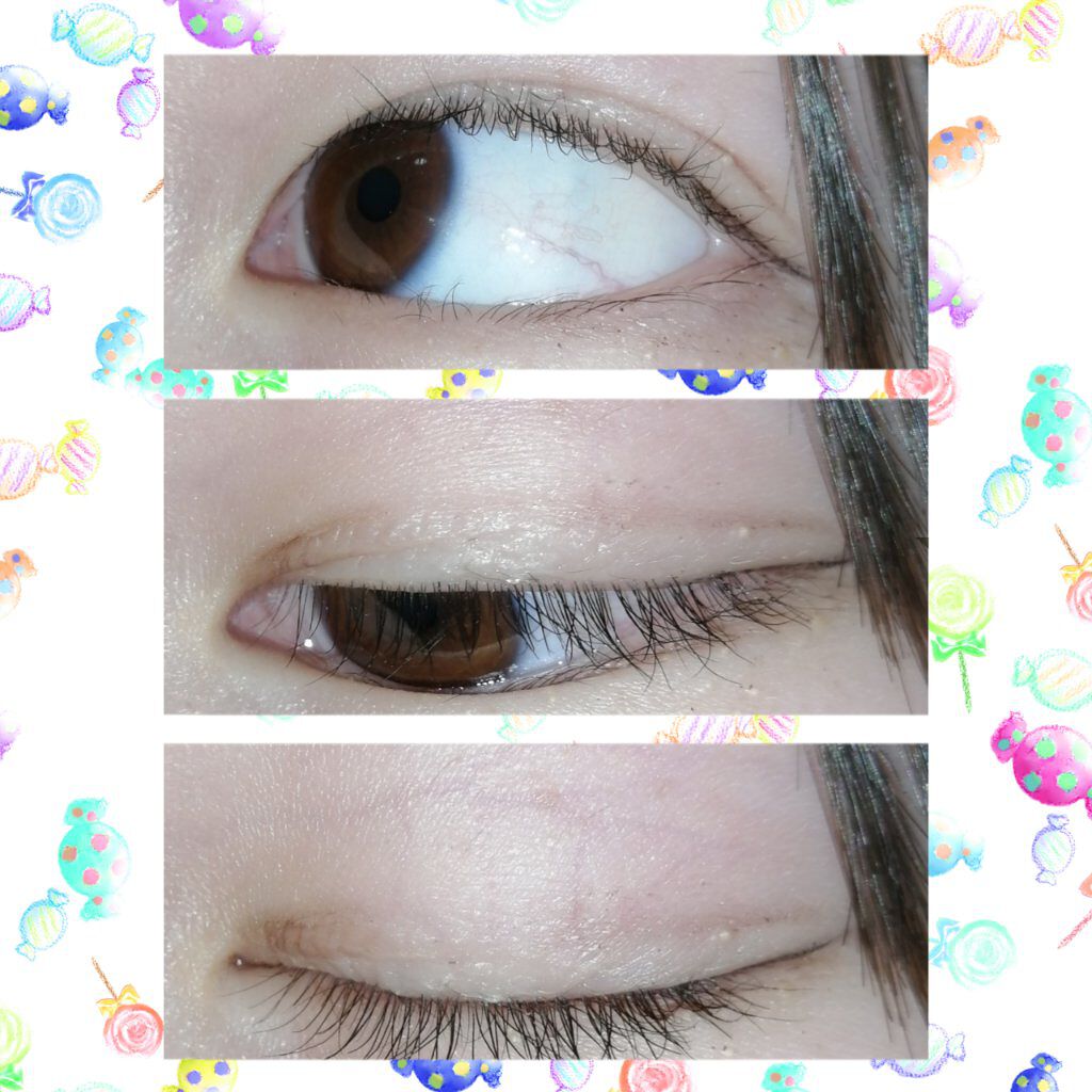 オリシキ アイリッドスキンフィルム		/D-UP/二重まぶた用アイテムを使ったクチコミ（3枚目）