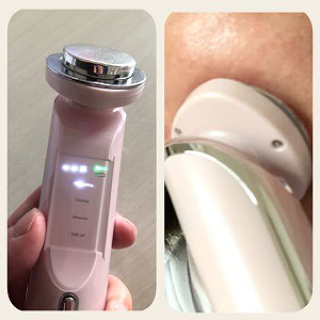 超音波美顔器/Kiboer/美顔器・マッサージを使ったクチコミ(4枚目)