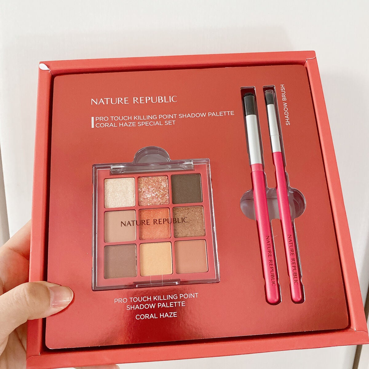 プロタッチキーリングポイントシャドウパレット/ネイチャーリパブリック/アイシャドウパレットを使ったクチコミ(5枚目)