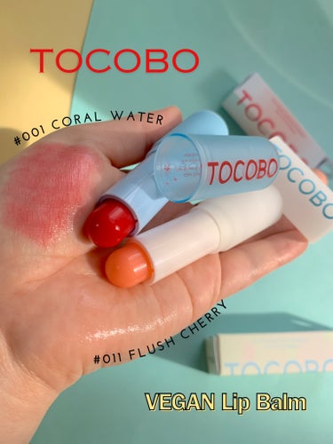 Glass Tinted Lip Balm/TOCOBO/リップケア・リップクリームを使ったクチコミ（2枚目）