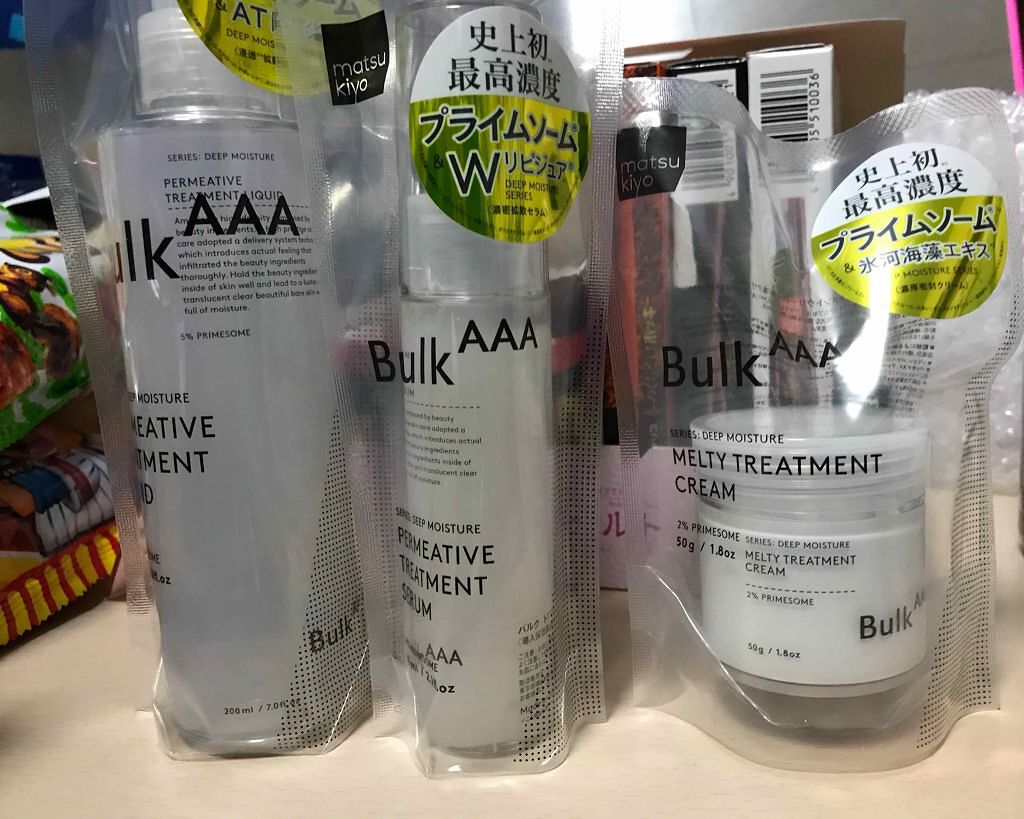 トリートメントリキッド/BulkAAA /化粧水を使ったクチコミ（2枚目）