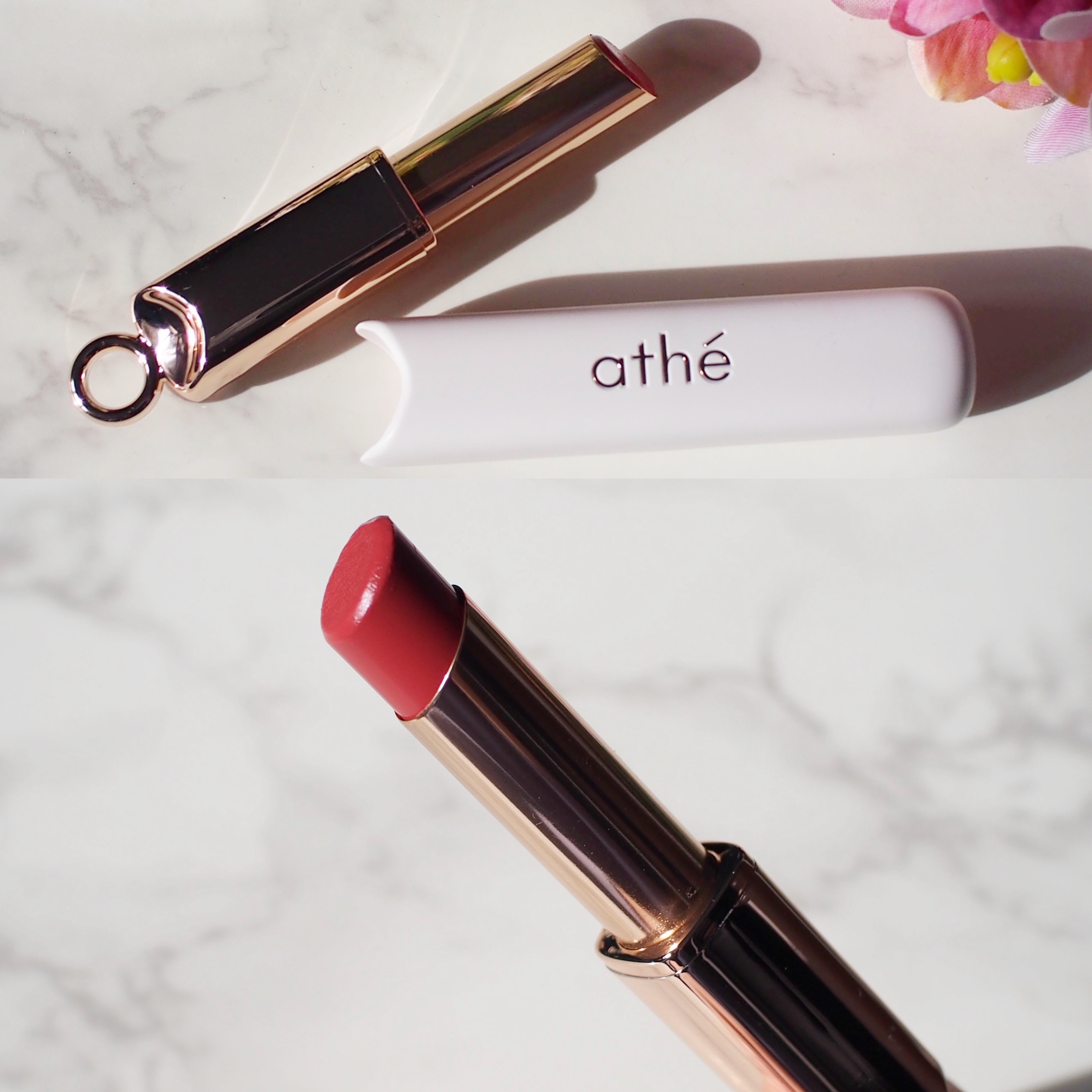 オーセンティック リップ バーム/athé/口紅を使ったクチコミ（3枚目）